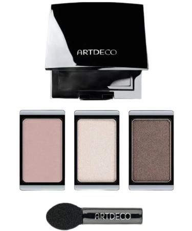 Artdeco Set for makeup shadows and case with the applicator from