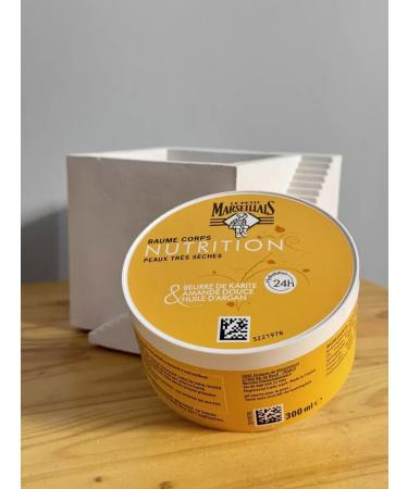 LE PETIT MARSEILLAIS Body balm nutrient 300 ml - Buy Online on GoSupps.com