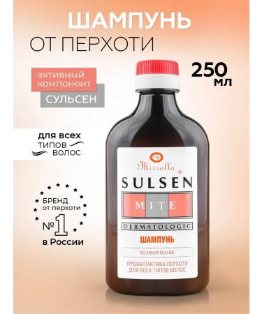 Mirolla LLC Shampoo Sulsen Mitya from dandruff 250ml - Buy Online on GoSupps.com