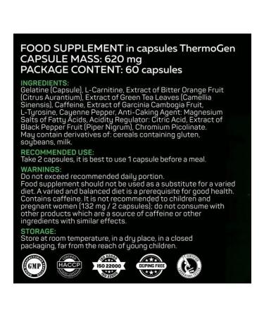 BiotechnologyUS Thermogen 60 capsules Fathers Liprophotropic - Buy Online on GoSupps.com