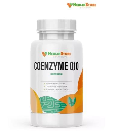HealthStore Coenzyme Q10 100mg 60 SOCOFTGEL caps CENZIM Q10 KOLIKHINONON