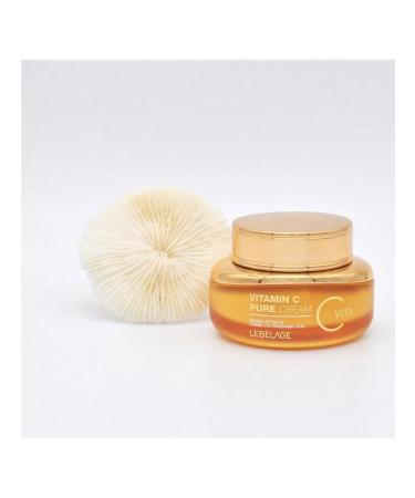 Lebelage Vitamin C Cream Vitamin C Pure Cream 55 ml - Buy Online on GoSupps.com