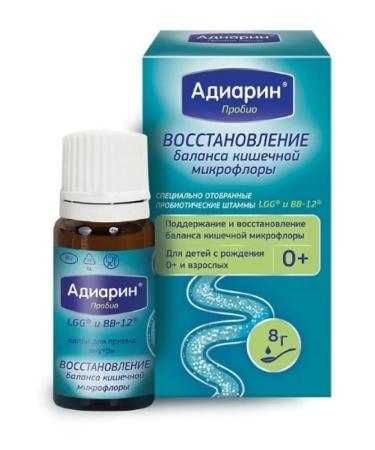 Adiarin Probio Probiotic in drops bottle 8 gr. - 1 pc - Buy Online on GoSupps.com