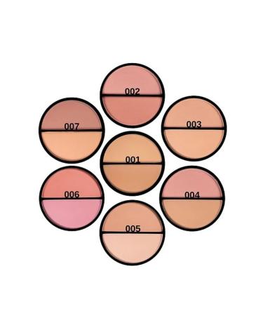 TopFace Instyle Twin Blush On Face NO007 PT353 - Buy Online on GoSupps.com