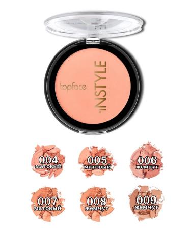 TopFace Instyle blush on face blush no004 pt354 - Buy Online on GoSupps.com