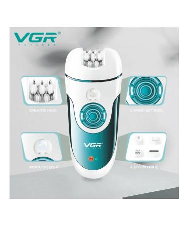 VGR / Epilator / Trimmer / Women's epilator women's epilator - Buy Online on GoSupps.com