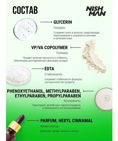 NISHMAN Clay for hair styling - Buy Online on GoSupps.com