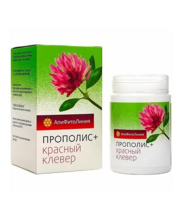 bee and man Propolis+ red clover 60 tablets