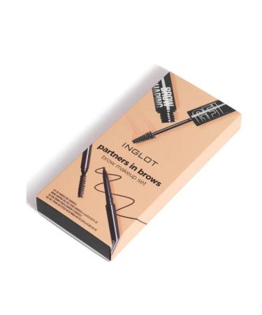 INGLOT Partners in Brows Makeup Set eyebrow - Buy Online on GoSupps.com