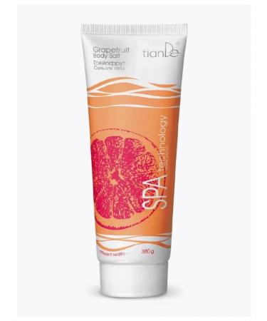 tianDe Salt anti -cellulite body scrub "Grapefruit" 380 g - Buy Online on GoSupps.com