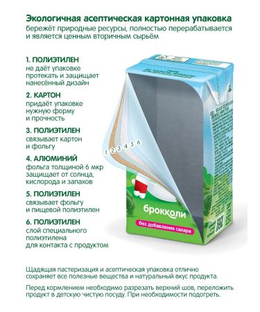 Gardens of Pridonya Puree Broccoli 125 gr. 18 pcs - Buy Online on GoSupps.com