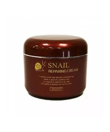 Jigott Facial cream with snail mucin 100 g