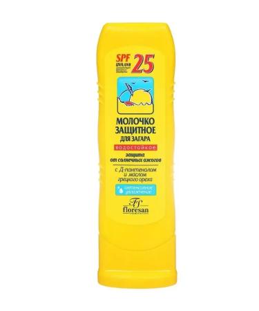 Floresan Protective milk for tanning SPF 25 125 ml