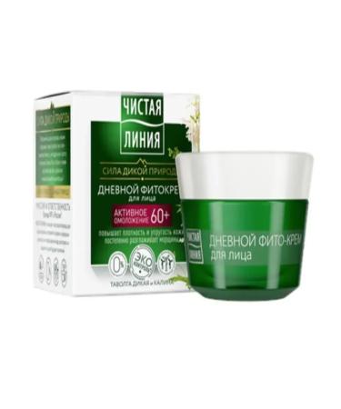 Clean line Facial dairy cream 60+ TAVOLGA and viburnum 45 ml
