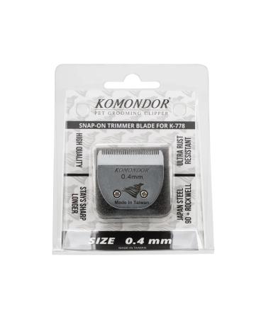 Komondor Knife block for a trimmer 0.4 mm standard h - Buy Online on GoSupps.com