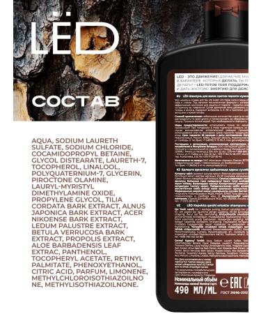 ICE Male hair shampoo from dandruff 490 ml - Buy Online on GoSupps.com