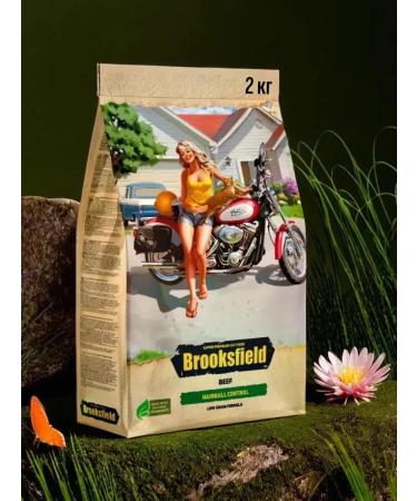 BROOKSFIELD Dry food for cats Hairball Control from lumps