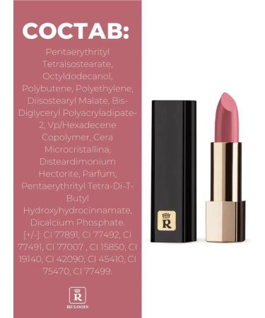 RELOUIS Lipstick moisturizing La Mia Italia tone 25 - Buy Online on GoSupps.com