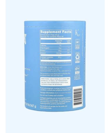 Vital Proteins Peptides collagen Collagen Peptides 567 gr - Buy Online on GoSupps.com