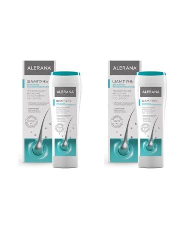 Alerana aleran shampoo d fat comb hair 250ml 2 pcs