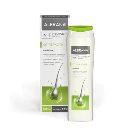 ALERANA shampoo from dandruff 400ml 2 pcs - Buy Online on GoSupps.com