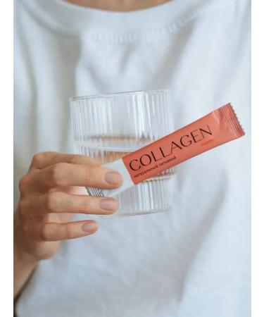 EGENY Collagen natural drinking 1 stick with peach juice - Buy Online on GoSupps.com