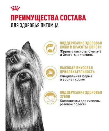 ROYAL CANIN Dry food for dogs of the breed Yorkshire Terrier 0.5 kg - Buy Online on GoSupps.com