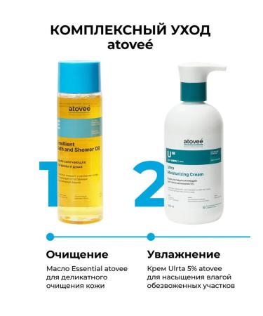 atovee Cream for face and body with urea 5% moisturizing - Buy Online on GoSupps.com
