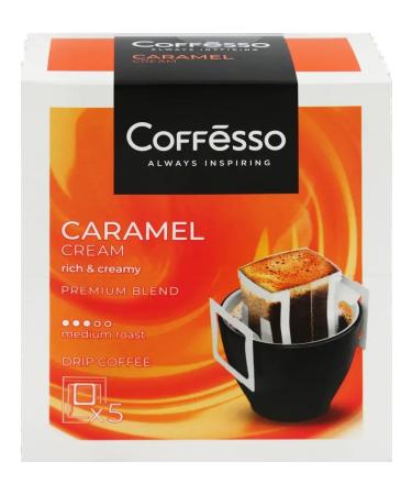 COFFESSO Ground Caramel Cream Frying 50g 5pcs