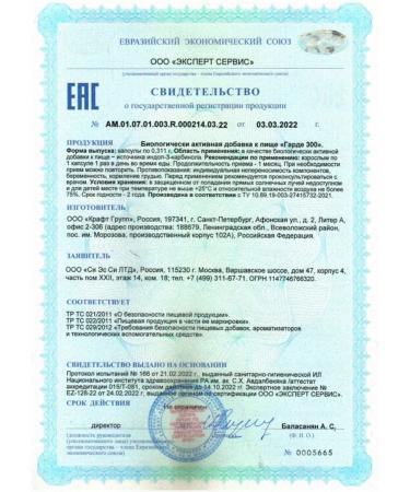 Kraft Group LLC GARDE 300 - Buy Online on GoSupps.com