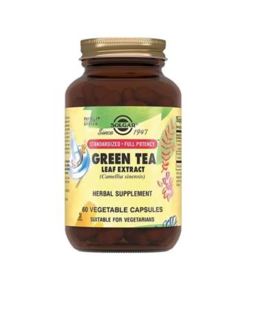 Solgar Inc Green tea leaves extract 60 caps