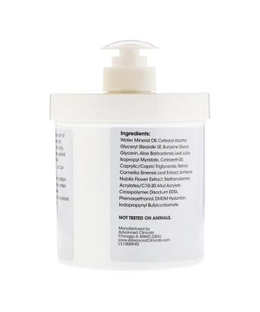 Advanced Clinicals Anti -aging face cream with retinol against wrinkles - Buy Online on GoSupps.com