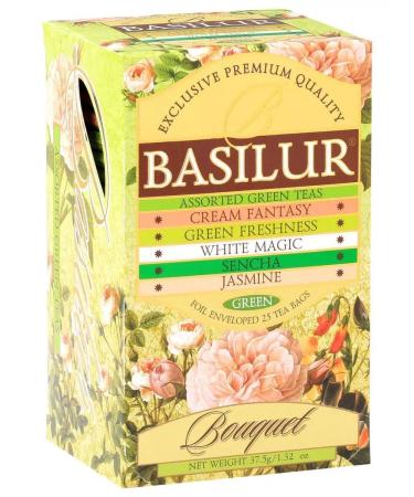 Basilur Green tea "Assorted Bouquet" 25 Sasha