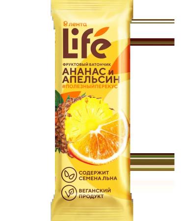 LIFE TAPE Fruit pineapple and orange 33g 5pcs