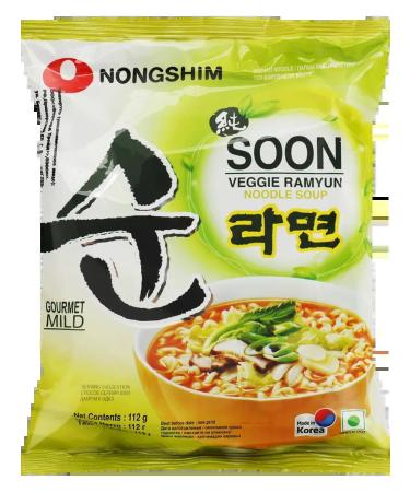 Nongshim Lapsha vegetable Sun veggy 112g 7pcs