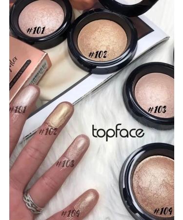 TopFace Baked highlighter Baked Choice Rich Touch Pt702 - Buy Online on GoSupps.com