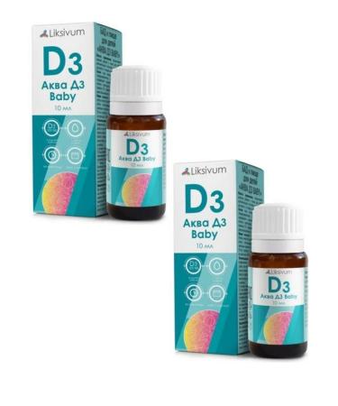 Liksivum Aqua D3 Baby solution 10ml 2Up