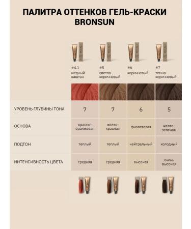 Bronsun Browsan eyebrow gel #4.1 eyebrows - Buy Online on GoSupps.com