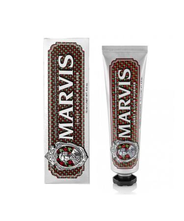 Marvis Sweet Sour Rhubarb Toothpaste 75ML toothpaste - Buy Online on GoSupps.com