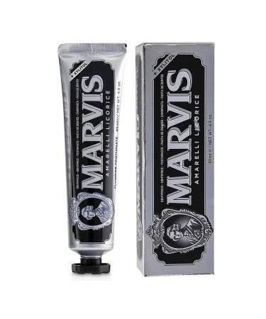 Marvis AMARELLI LICORICE TOODE TOOTHPASTE 85ML - Buy Online on GoSupps.com