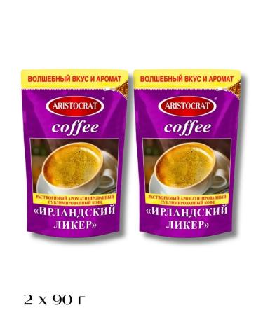 ARISTOCRAT Coffee soluble Irish liquor 2x90 gr