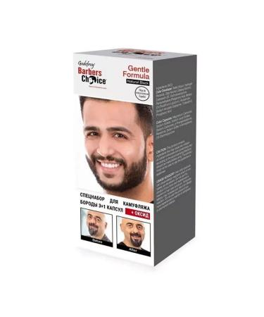 Godefroy-Khna in capsules for beard (natures. Black)