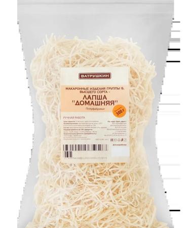 Vatrushkin Homemade noodles on natural eggs 300g 9pcs