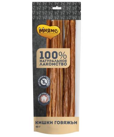 Mnyams Treat for dogs of intestines beef 40g x 5 l - Buy Online on GoSupps.com