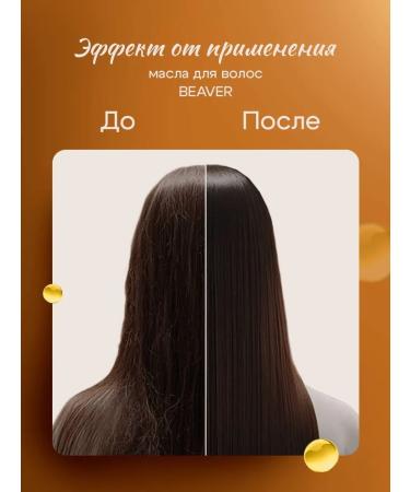 Beaver Hair oil with silk proteins and oxygen 60 ml - Buy Online on GoSupps.com