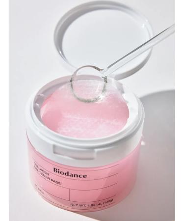 BIODANCE Pads with collagen and peptides 60 pcs