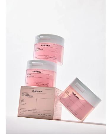 BIODANCE Pads with collagen and peptides 60 pcs - Buy Online on GoSupps.com