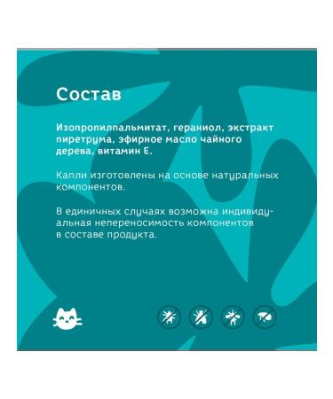 Bonsy Antiparasitic biocles for kittens and cats 1ml - Buy Online on GoSupps.com