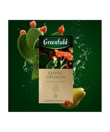 Greenfield Tea exotic Plaztation Black 25 pack - 2 pieces - Buy Online on GoSupps.com