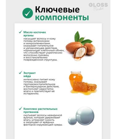 Tenzero Moisturizing mask for normal and oily hair 180 ml - Buy Online on GoSupps.com